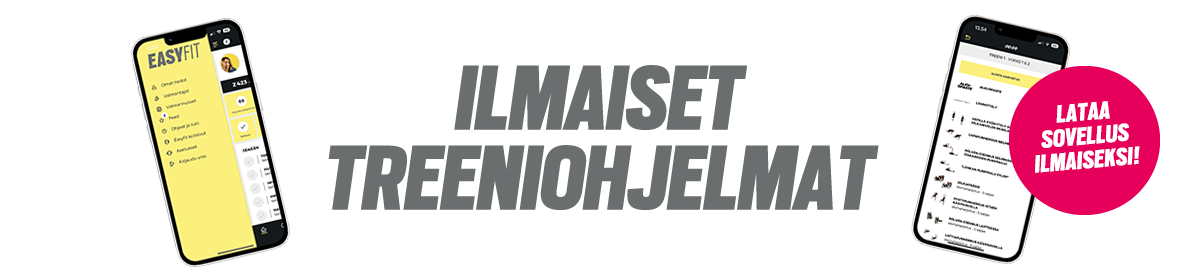 easyfit syke treenisovellus