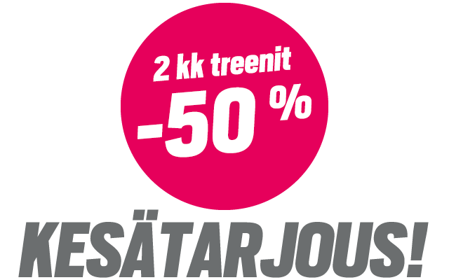 EasyFit kesätarjous 2 kk -50 %