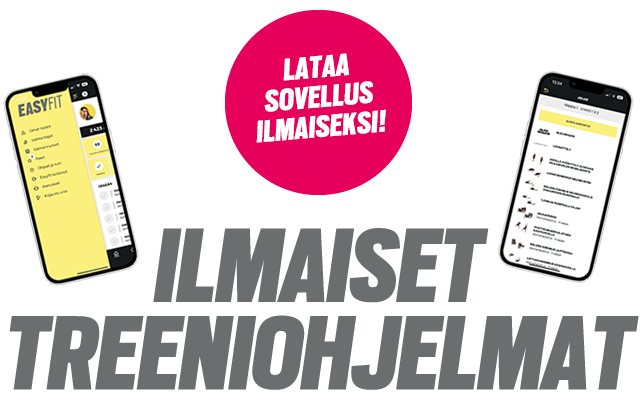easyfit syke treenisovellus