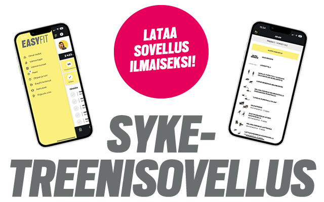 easyfit syke treenisovellus