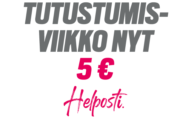 EasyFit Tutustumisviikko 5 €