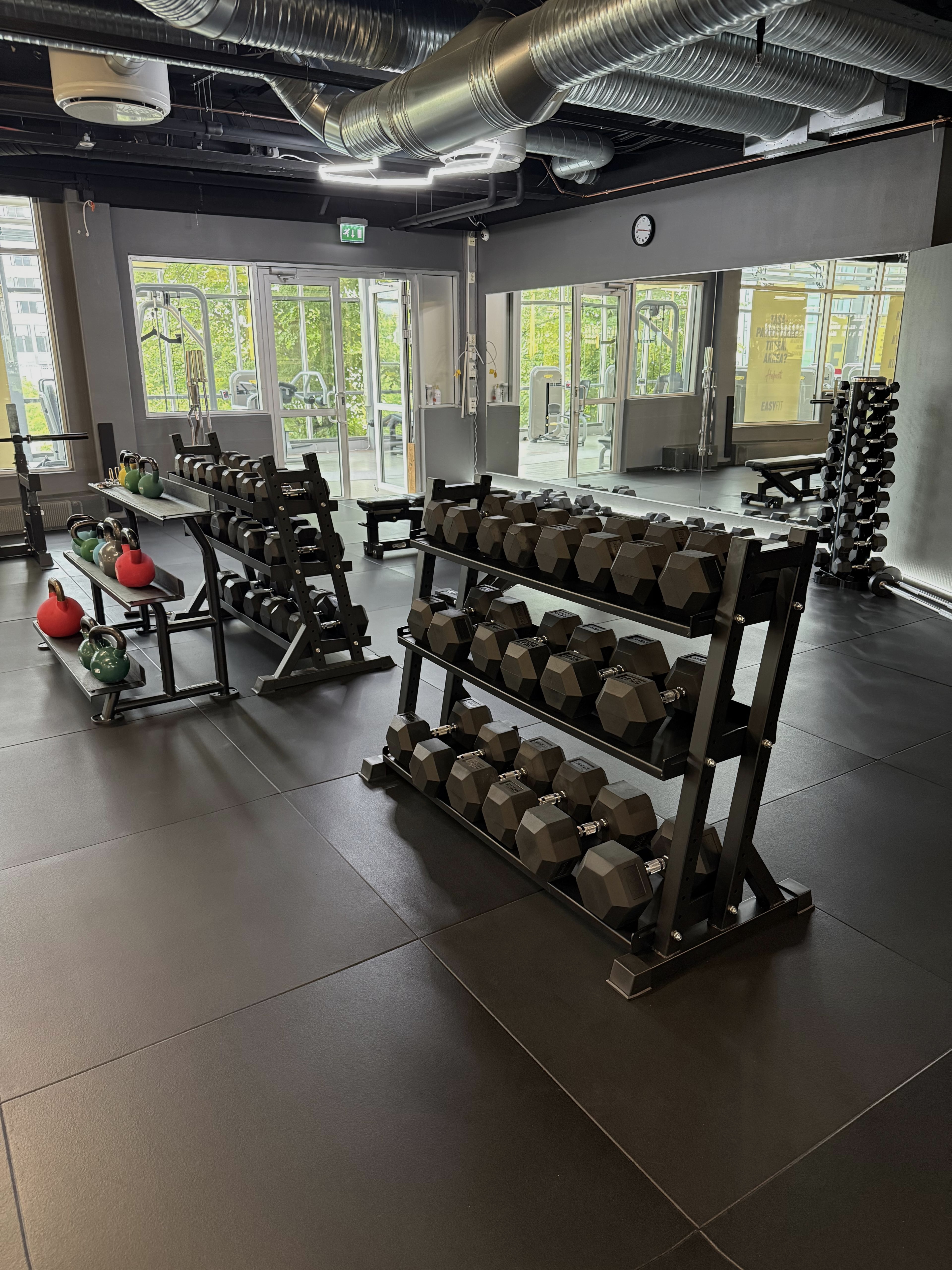 EasyFit Raisio käsipainoalue