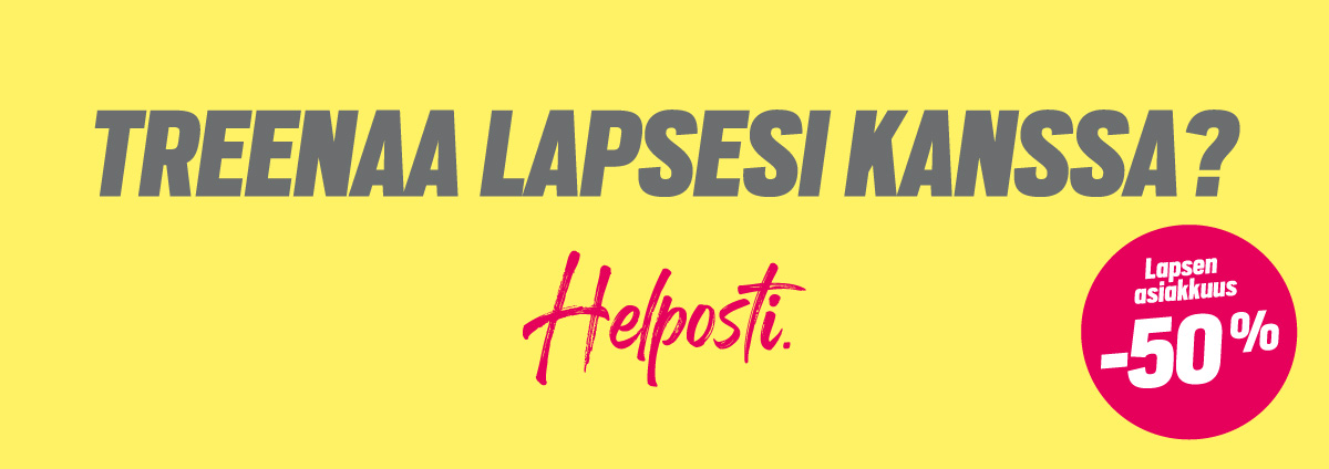 EasyFit aikuinen ja lapsi asiakkuus