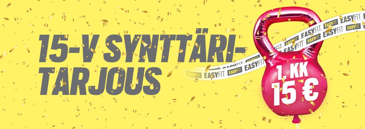 EasyFit Synttäritarjous