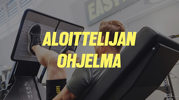 aloittelijan ohjelma