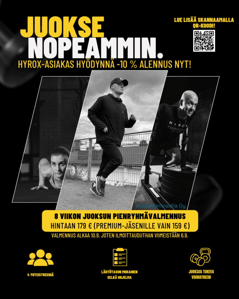 JUOKSE NOPEAMMIN -pienryhmä